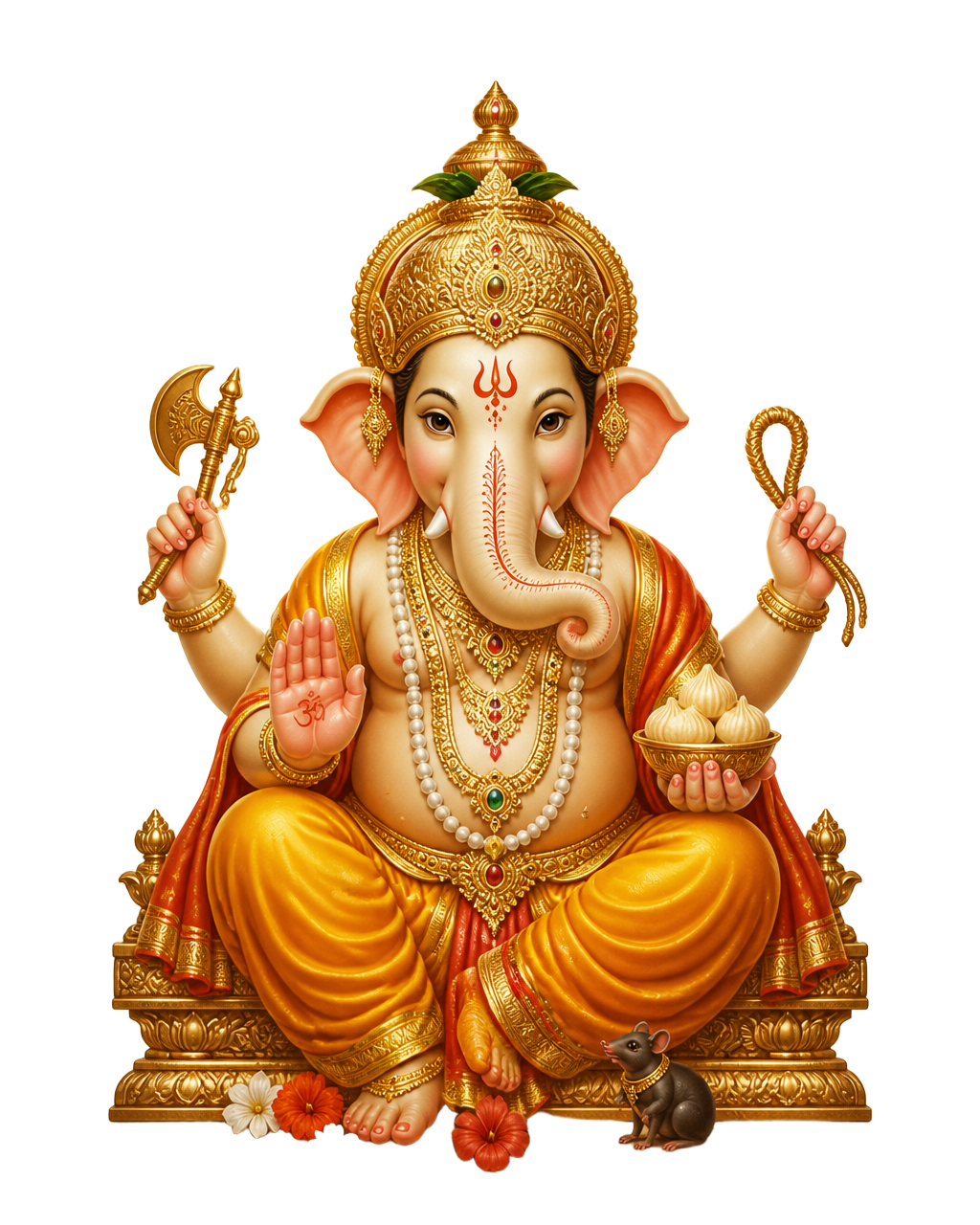 Universal Ganesh Murti — heritage illustration
